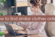 how to find similar clothes online