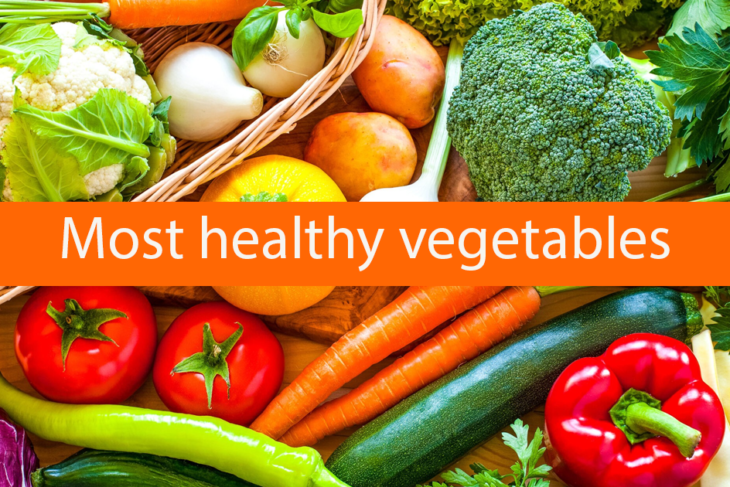 most healthy vegetables