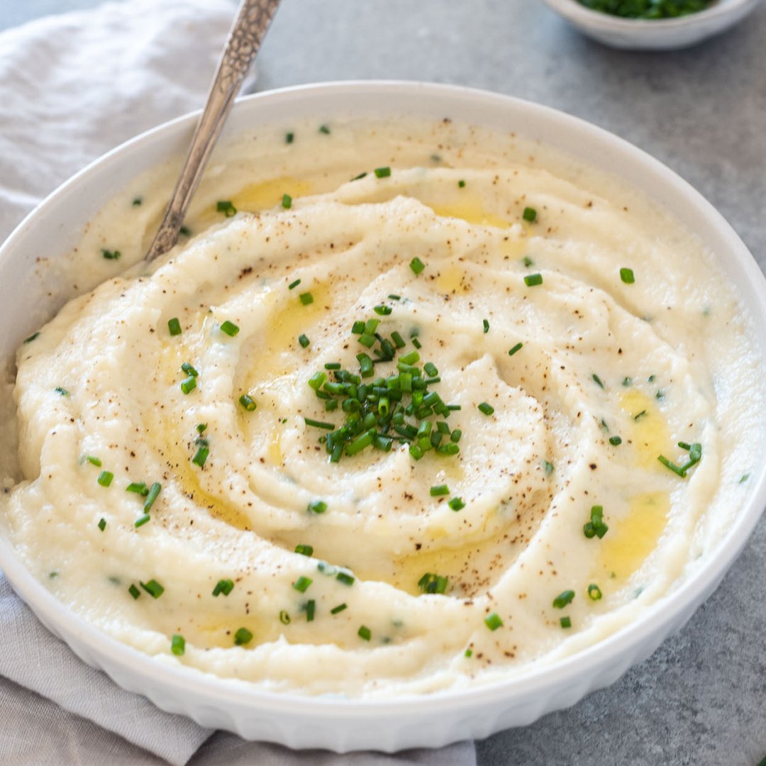 Garlic Mashed Cauliflower