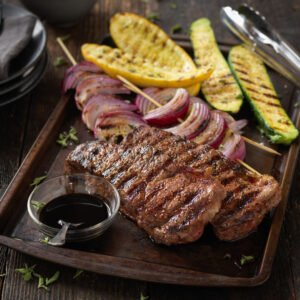 Grilled Balsamic Beef