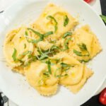 Homemade Four Cheese Ravioli