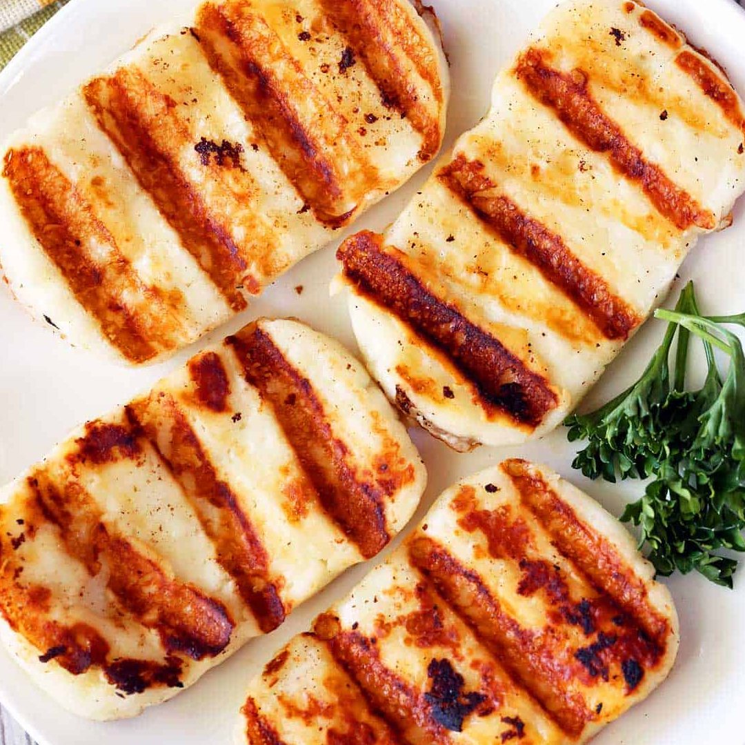 Pan-Fried Halloumi