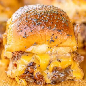 Roast Beef and Cheddar Sliders