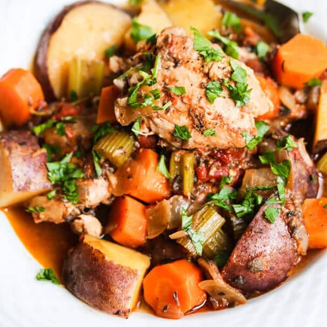 Slow Cooker Chicken and Vegetables