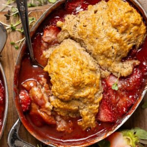 Southern-Style Strawberry Cobbler